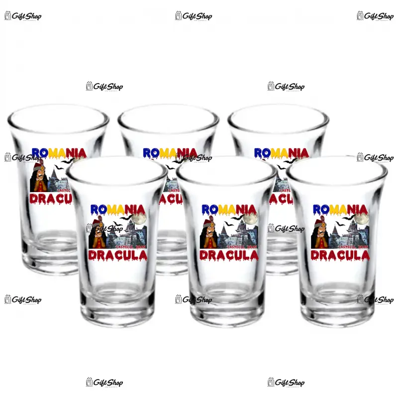 Dracula romania, pahar shout, model 58b